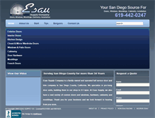 Tablet Screenshot of esau.com